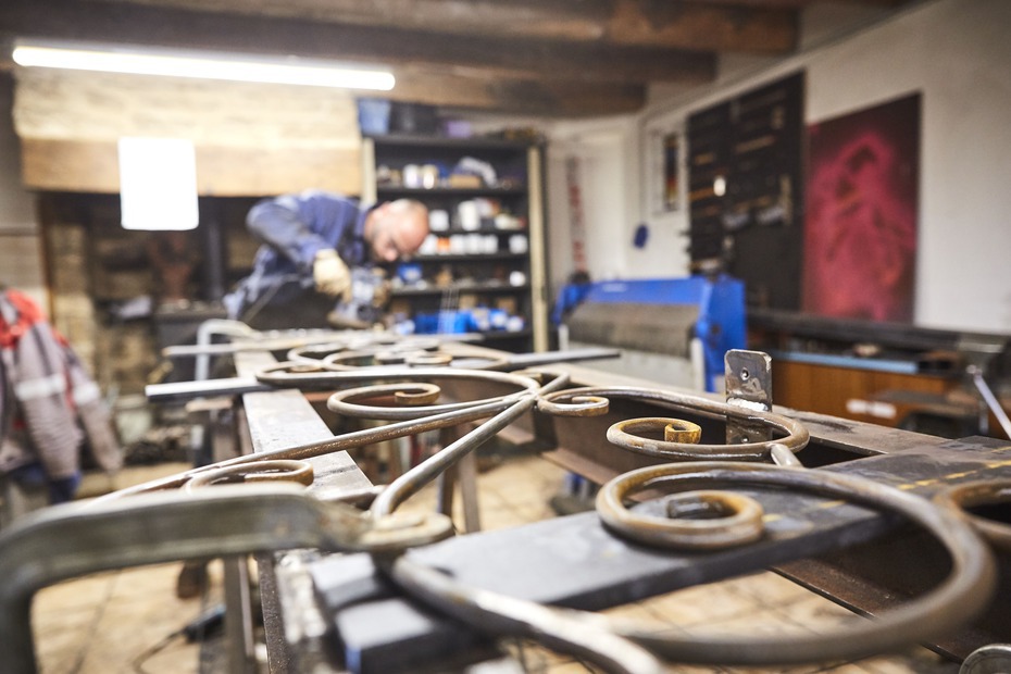 atelier étincelles métallerie ferronnerie