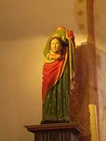 Chapelle Ste Noyale, statue Ste Noyale© Fr. Lepennetier