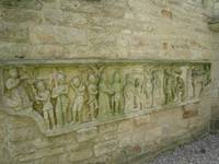 Calvaire retable 15e de guehenno