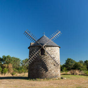 Guehenno Moulin du mont©E.Berthier