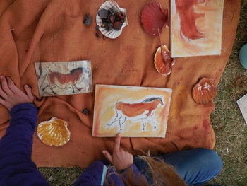 Atelier peinture paléolithique